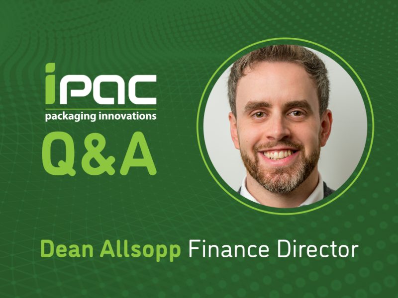 Dean Allsopp, Finance Director, iPac Packaging Solutions